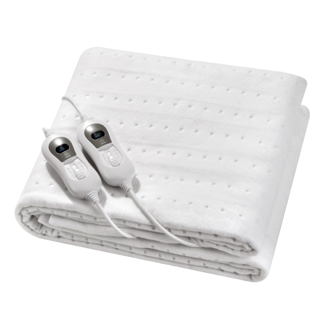 Quality Heating Manta eléctrica QH - 2 personas 160 x 140 cm con elásticos en las esquinas y controladores