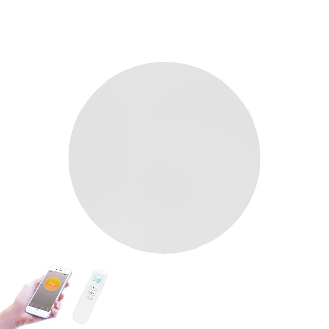 Quality Heating Serie QH-ThermoAura Wifi Redondo 750 W diámetro 55,4 cm