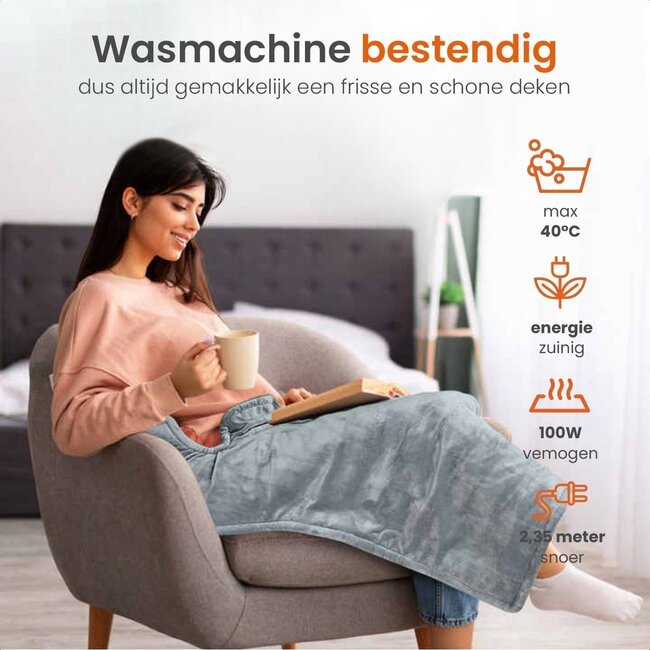 Quality Heating Cojín térmico QH 60 x 90 cm ajustable