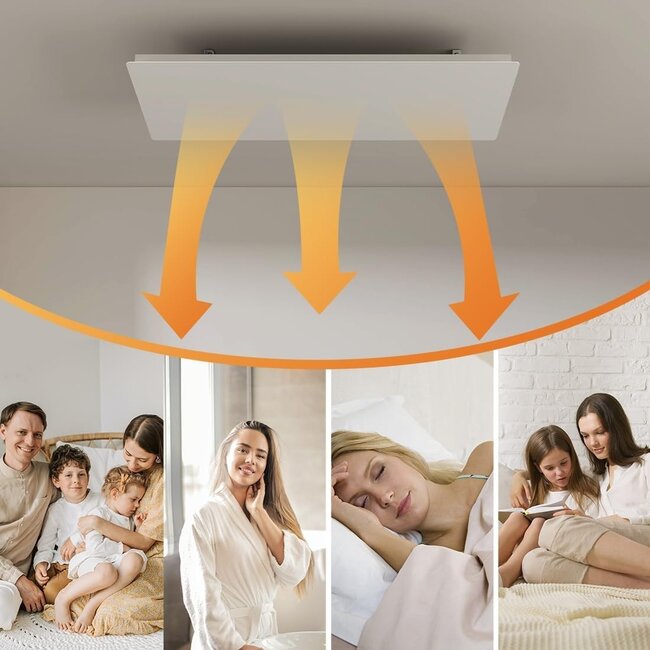 Quality Heating QH-ThermoAura Serie Panel infrarrojo WiFi 750 vatios 61 x 33 cm