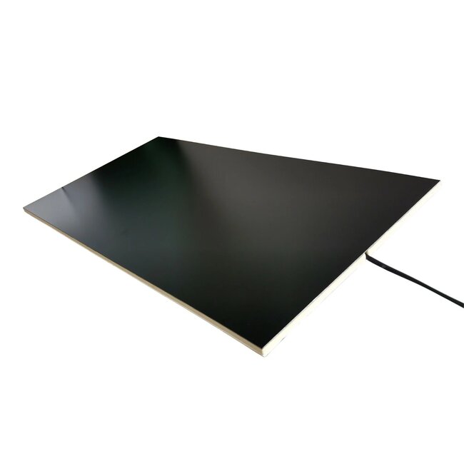 Quality Heating Calefacción de escritorio infrarroja placa de fibra autoadhesiva 150Watt con regulador