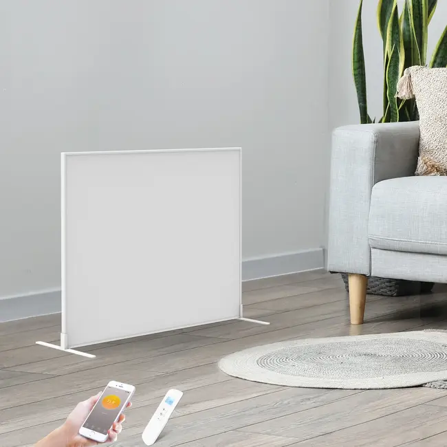 Quality Heating QH-SP Control remoto Wifi panel infrarrojo portátil 350, 450 y 700Watt