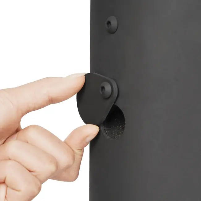 Quality Heating P07 HeatRocket estufa de pellets con ruedas Quality Heating 5,0kw