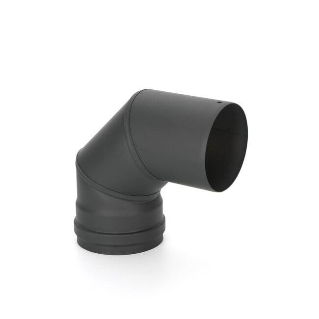 Quality Heating Juego de tubos para estufa de pellets - Ø 100 mm - acero al carbono - Modelo no eléctrico