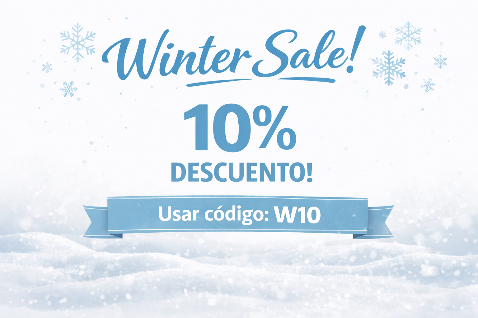 ¡PROMOCIÓN DE INVIERNO!