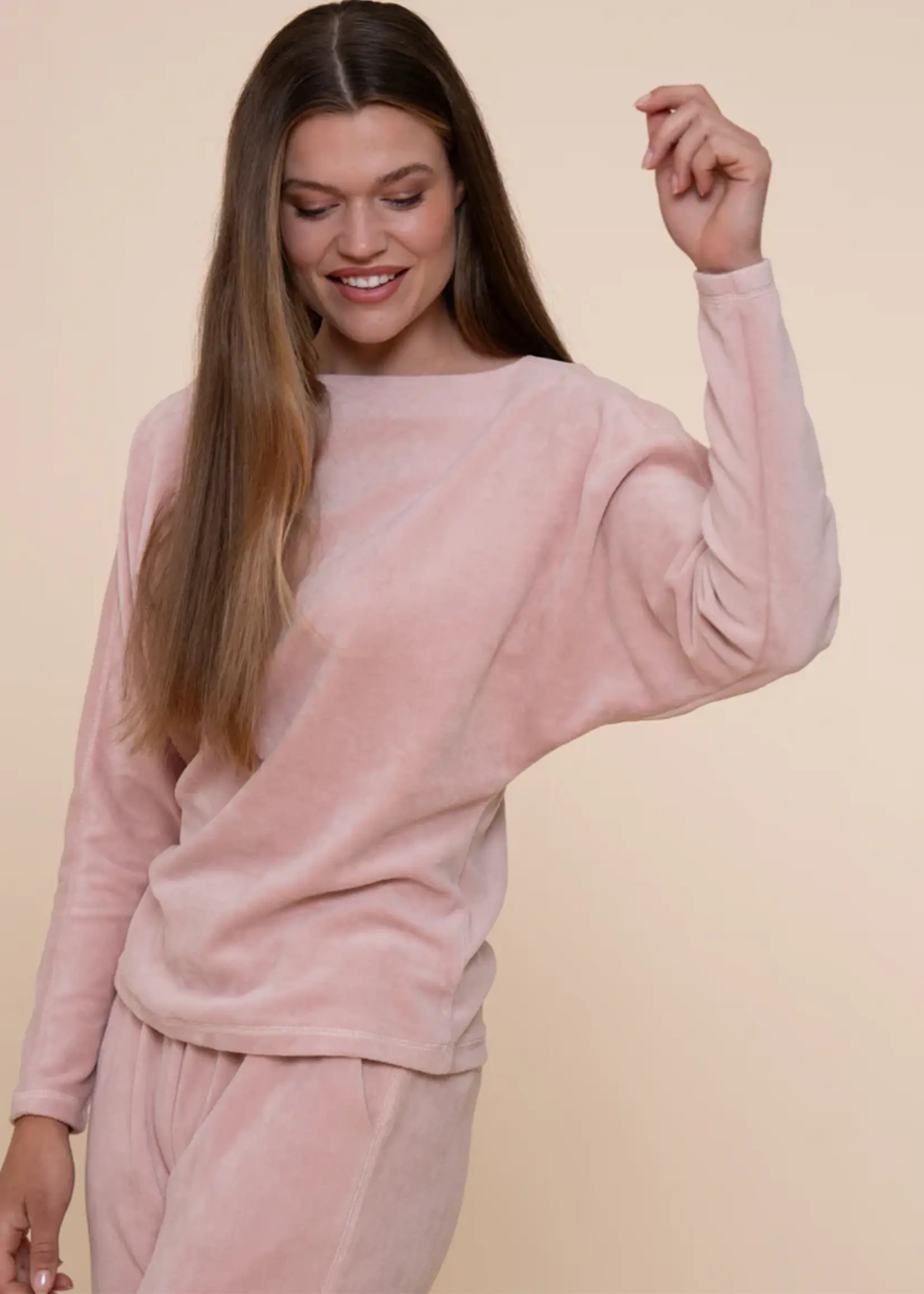 Simple Sweater Misty Rose