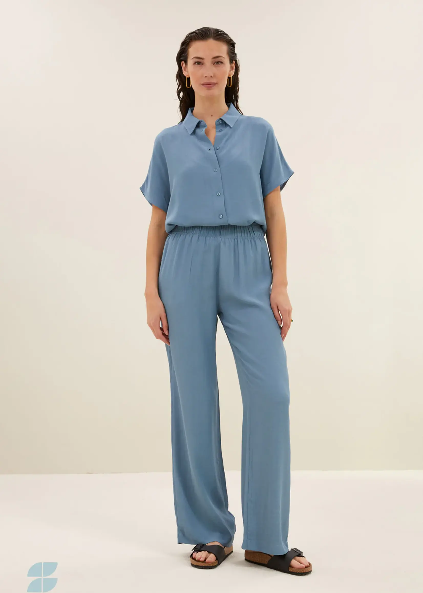 By Bar Broek Stone Blue