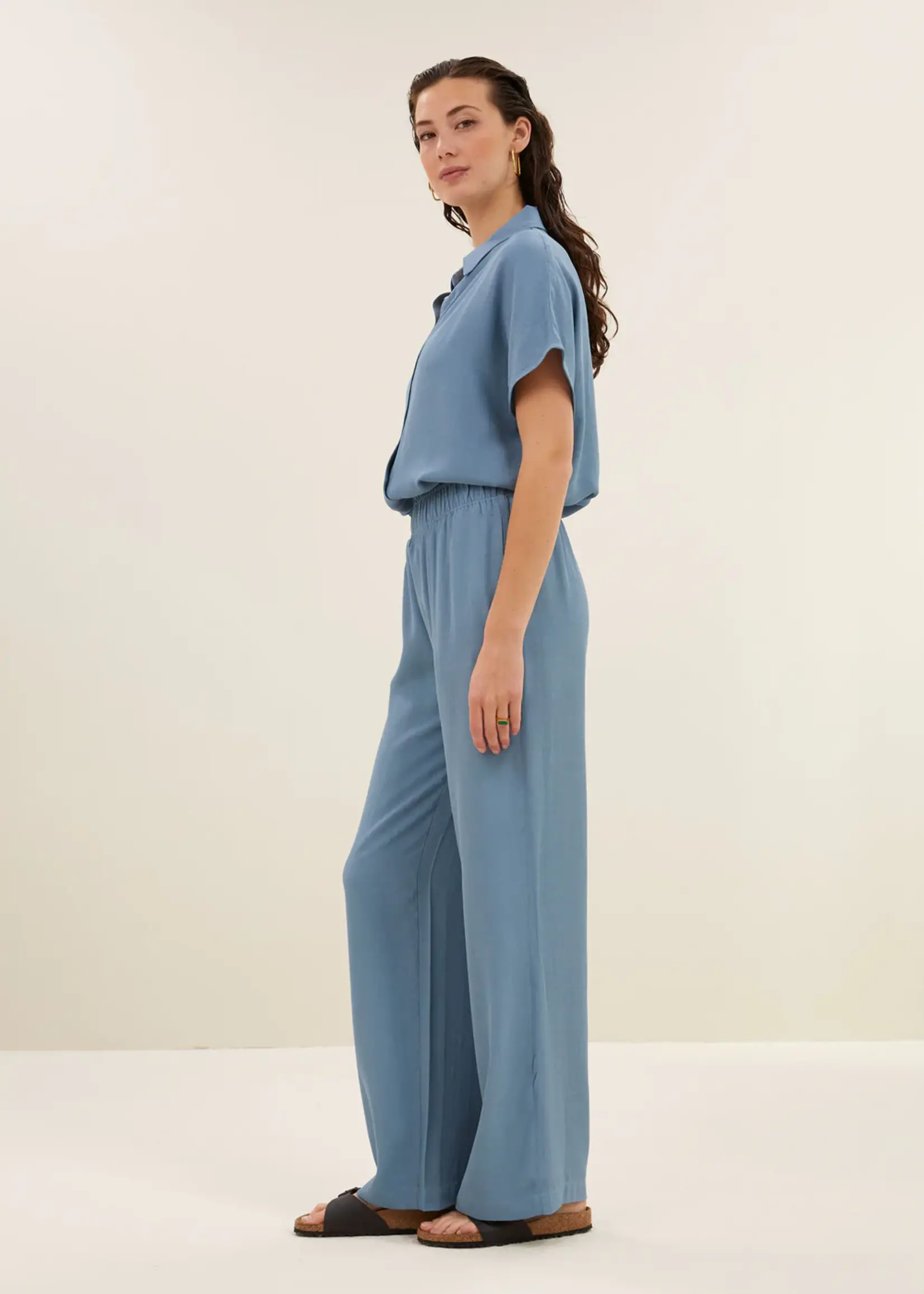 By Bar Broek Stone Blue