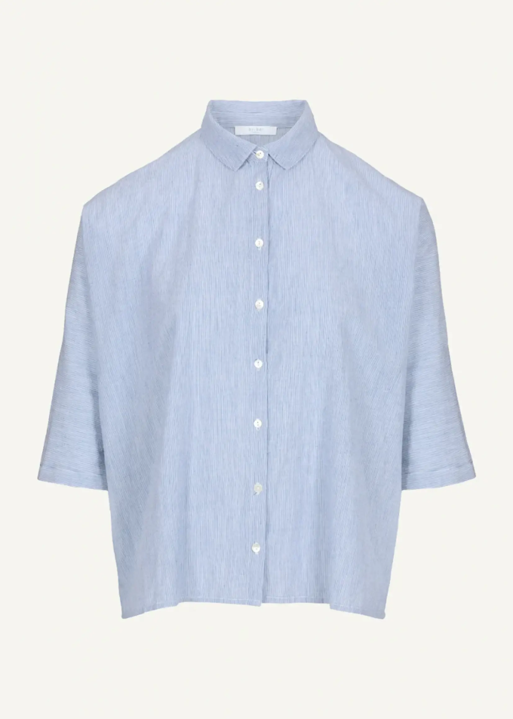 By Bar Blouse Pinstripe