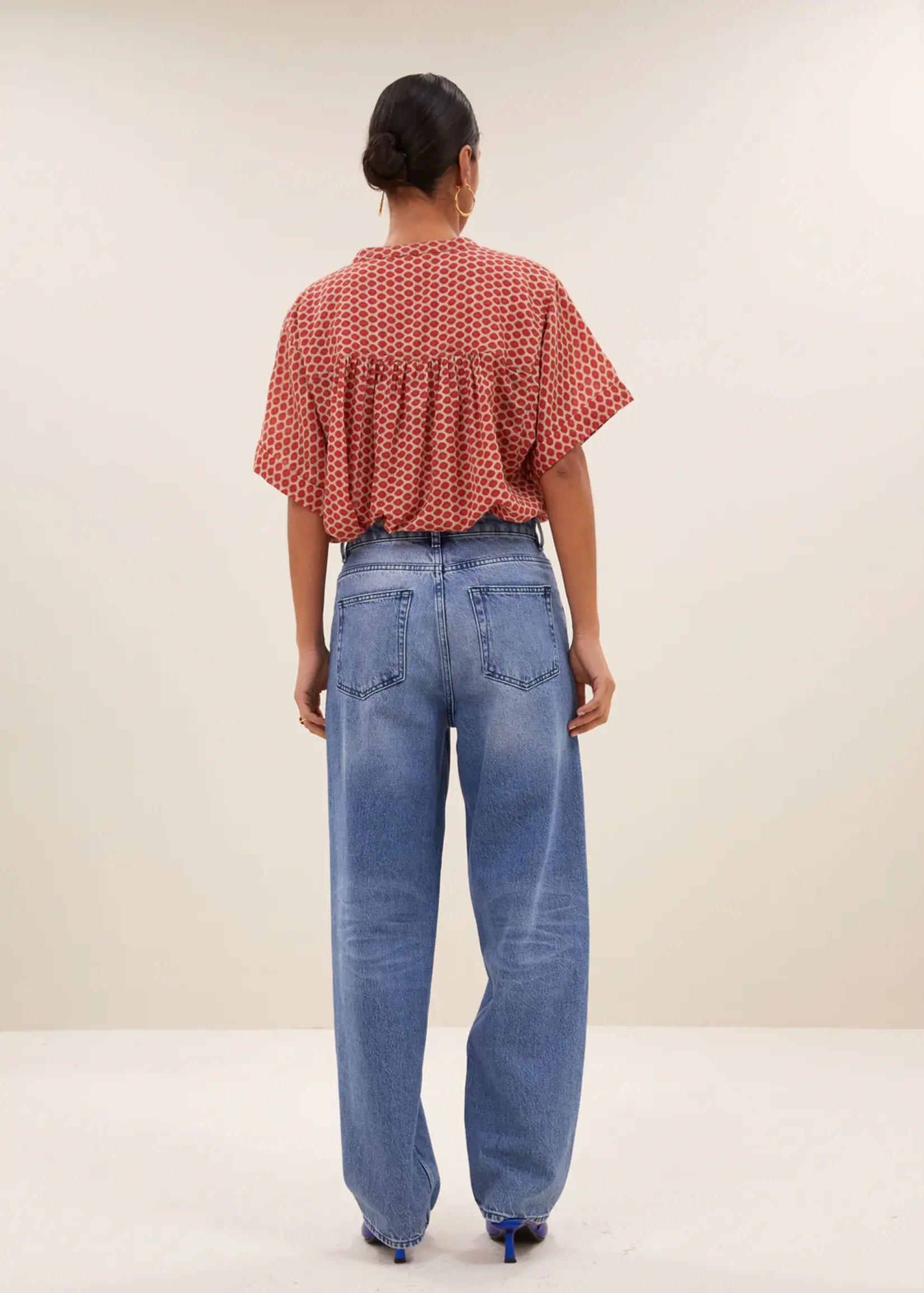 By Bar Blouse Dot
