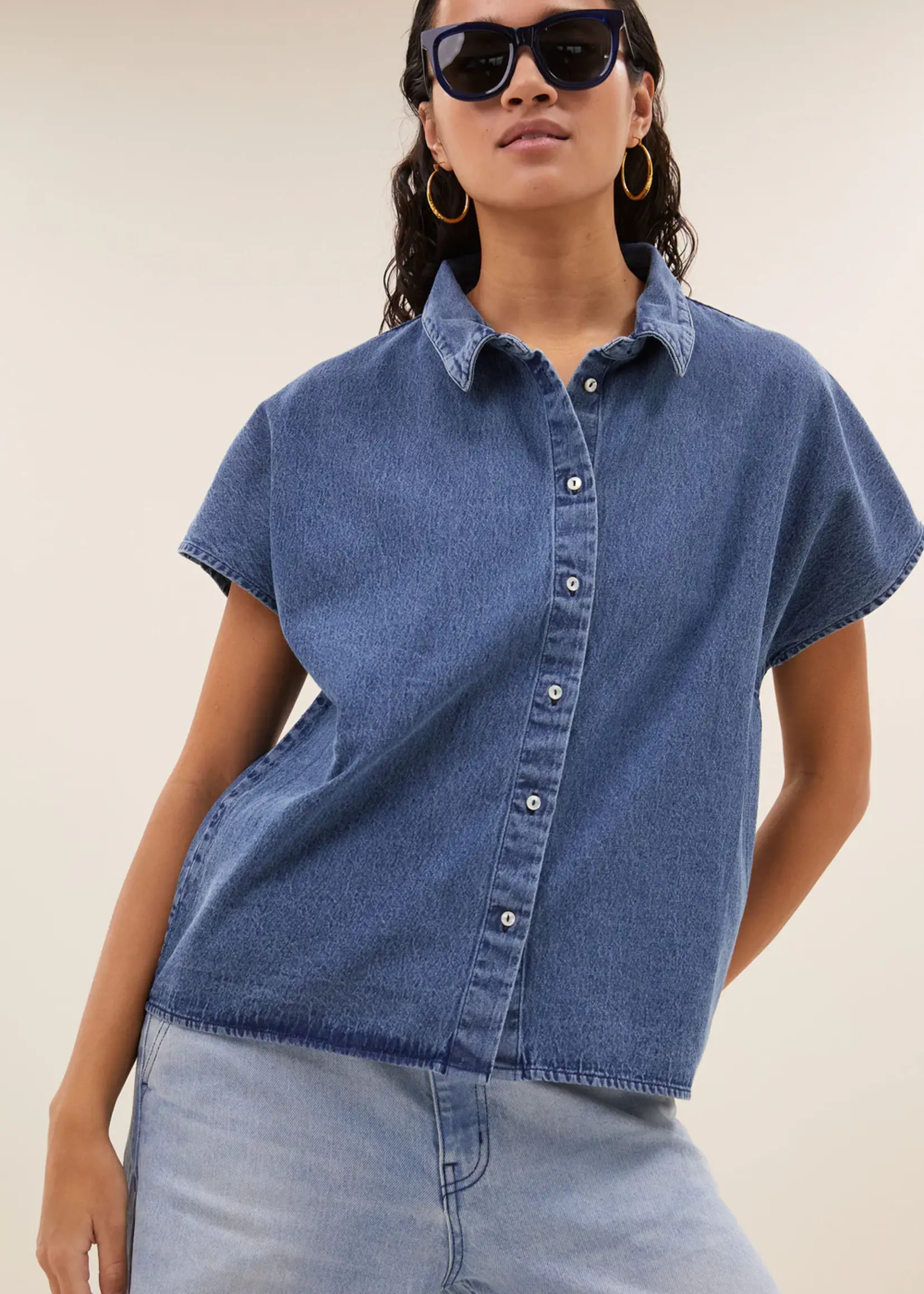 By Bar Blouse Denim