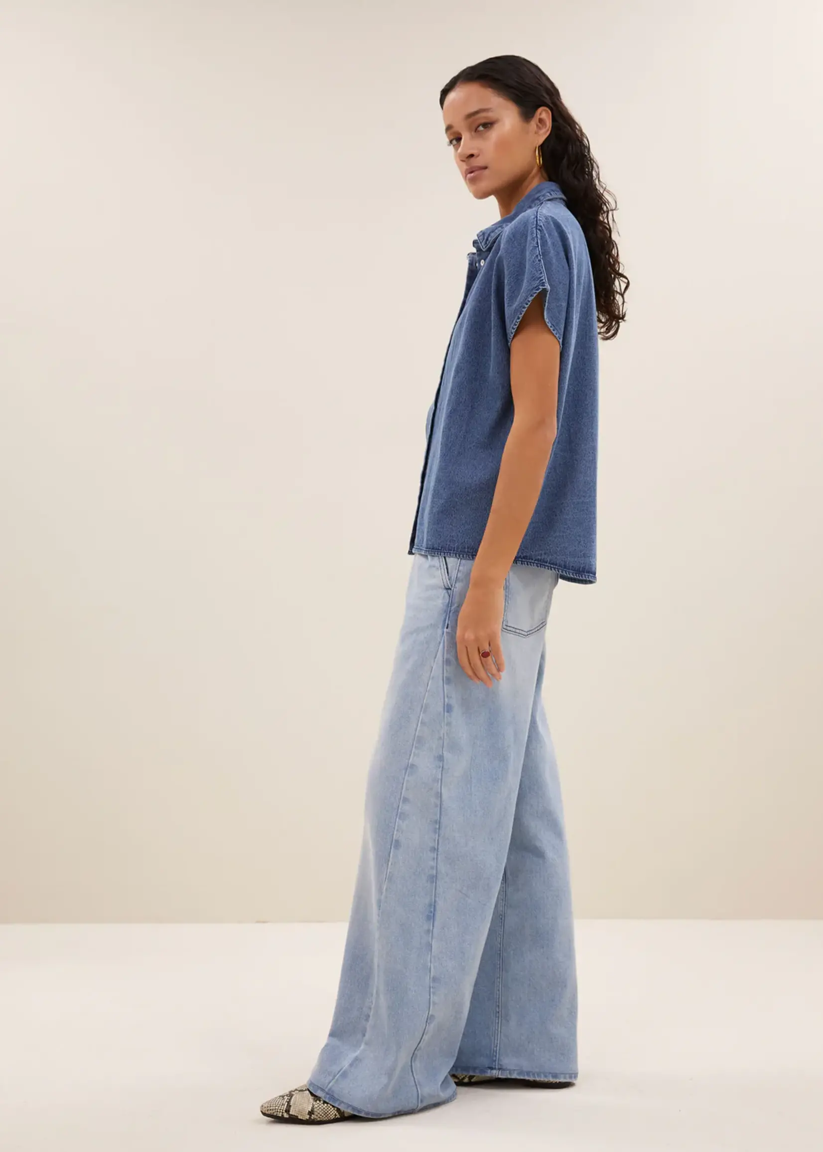 By Bar Blouse Denim