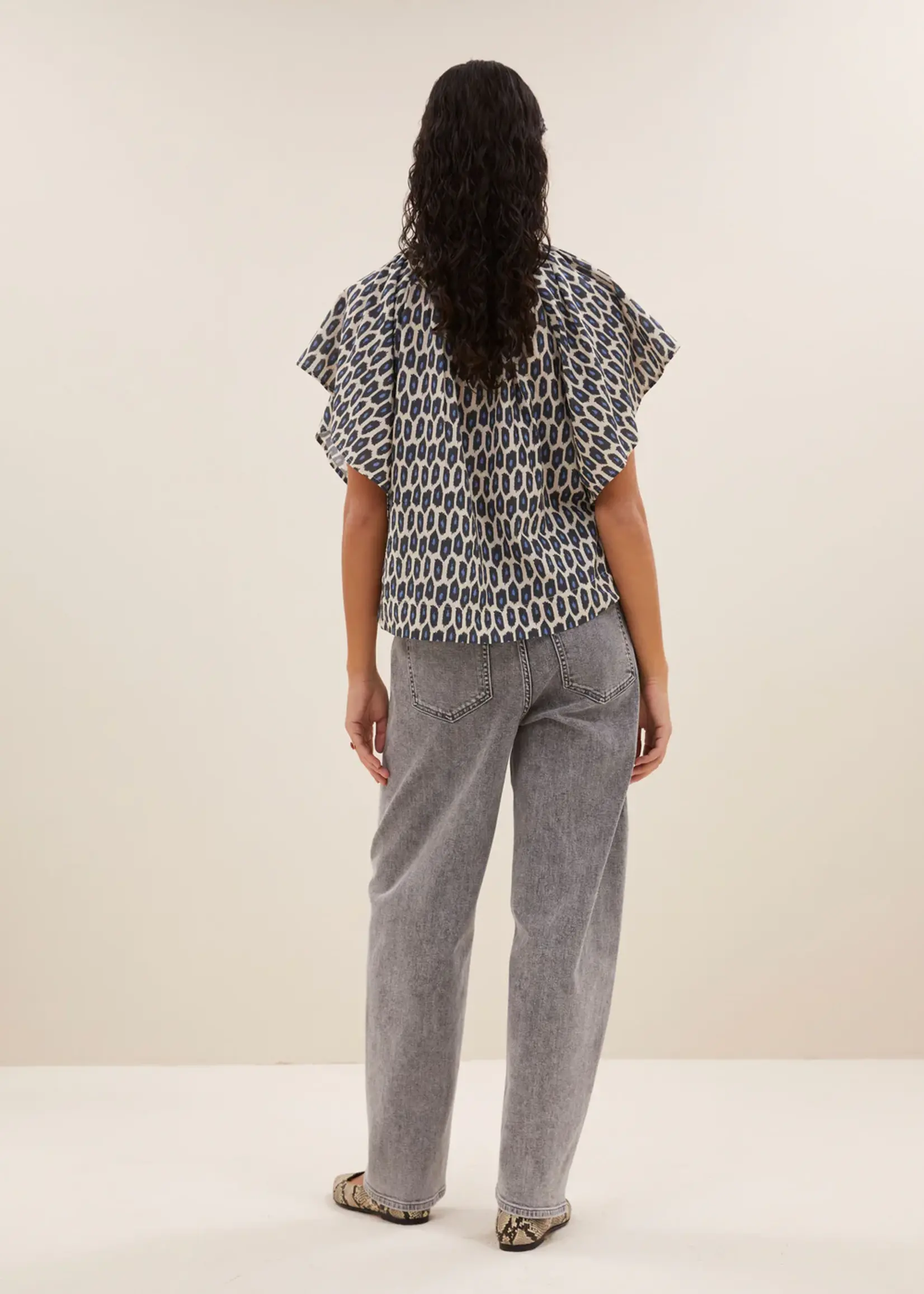 By Bar Blouse Paris Cheetah