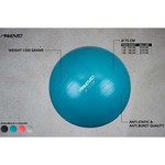 Avento Fitnessbal 75 cm blauw