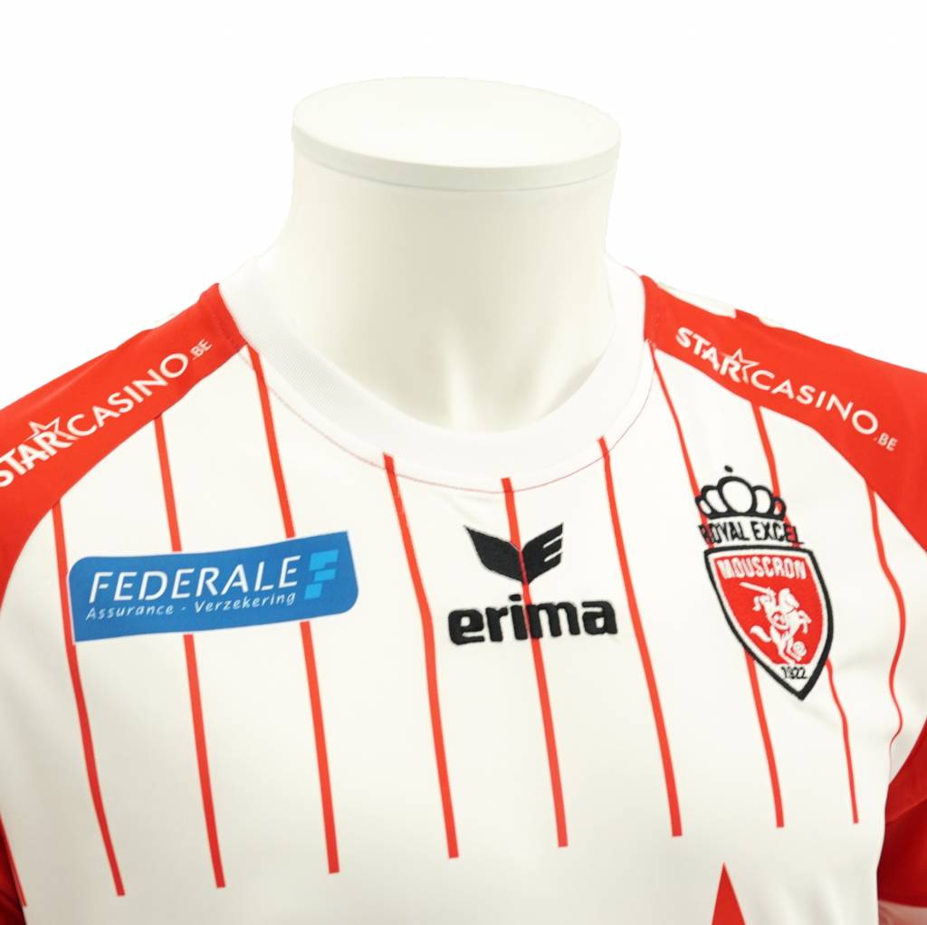 Home shirt Royal Excel Mouscron for kids 17-18