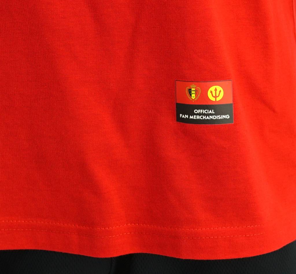 T-shirt Belgian Red Devils flag