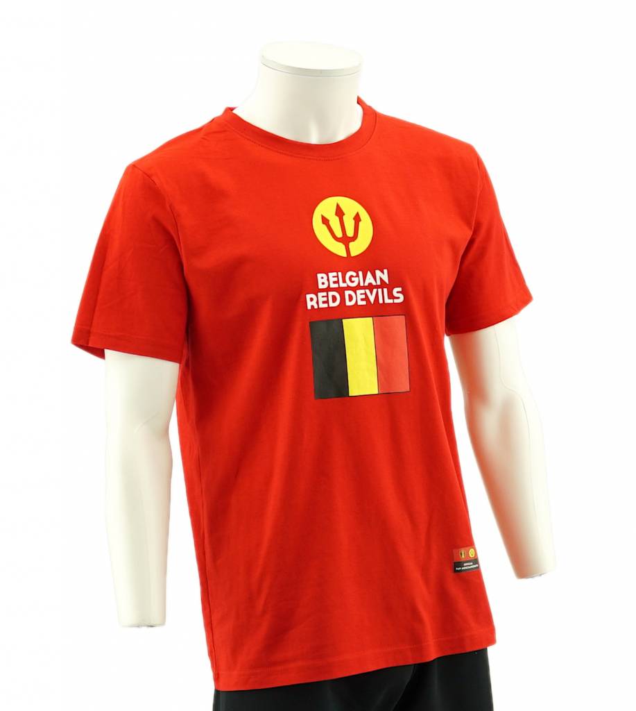 T-shirt Belgian Red Devils flag