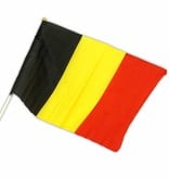 Flag Belgium on stick 30 x 45cm