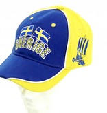 Casquette Suède bleue