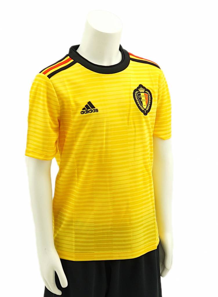 Maillot Diables Rouges Coupe du Monde 2018 enfants - vareuse jaune