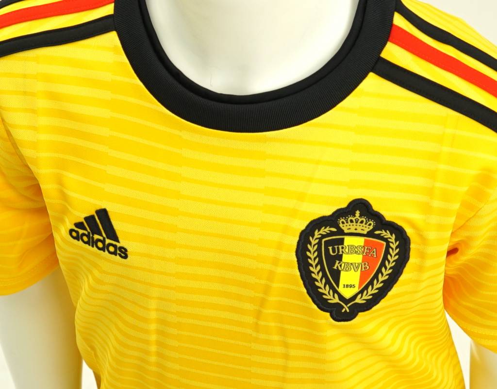 Maillot Diables Rouges Coupe du Monde 2018 enfants - vareuse jaune