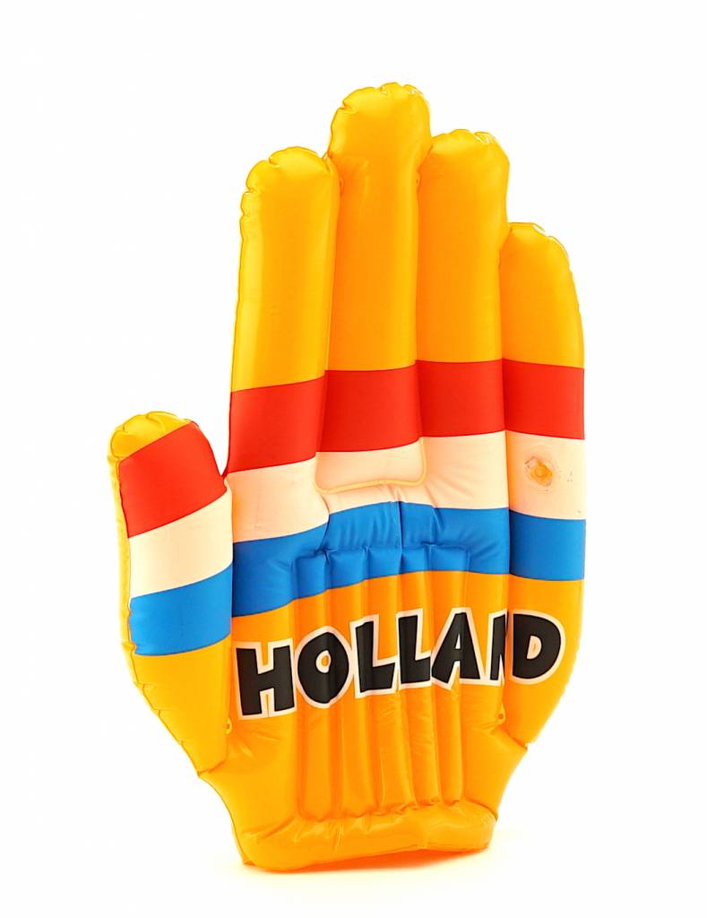 Inflatable hand Holland