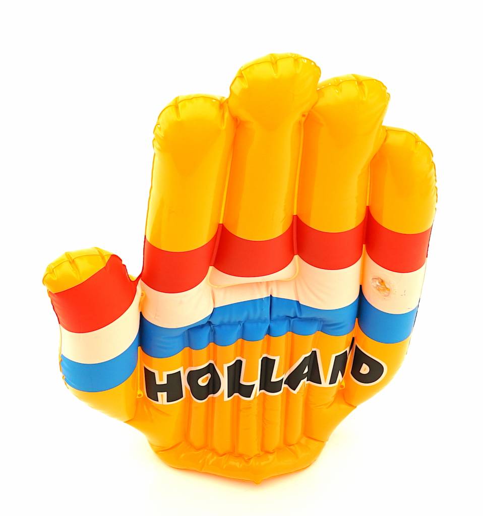 Inflatable hand Holland