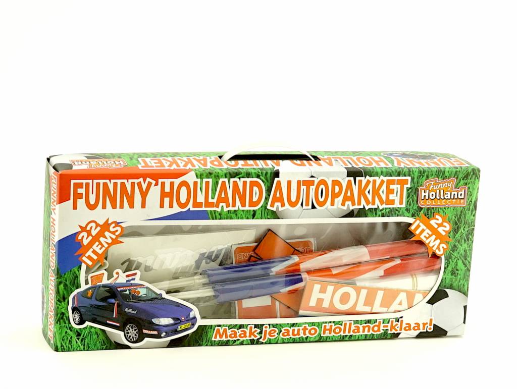 Funny Holland car pack (22 items)