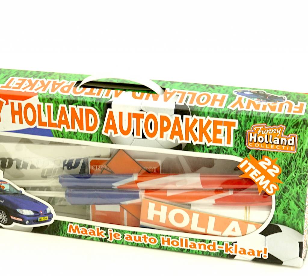 Funny Holland car pack (22 items)