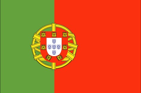 Portuguese flag  (200 x 150 cm)