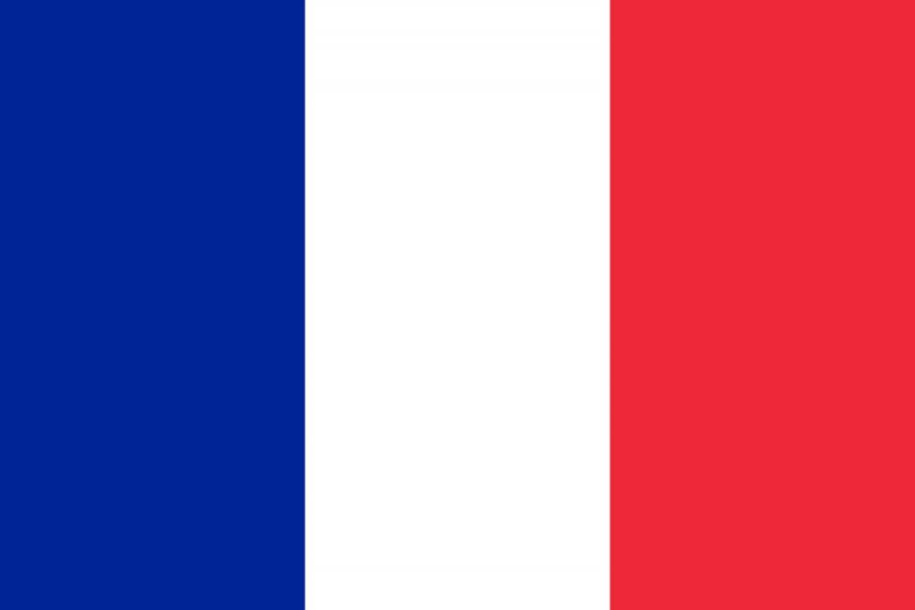 Drapeau Français avec hampe - Drapeau France