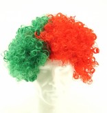 Wig green-red