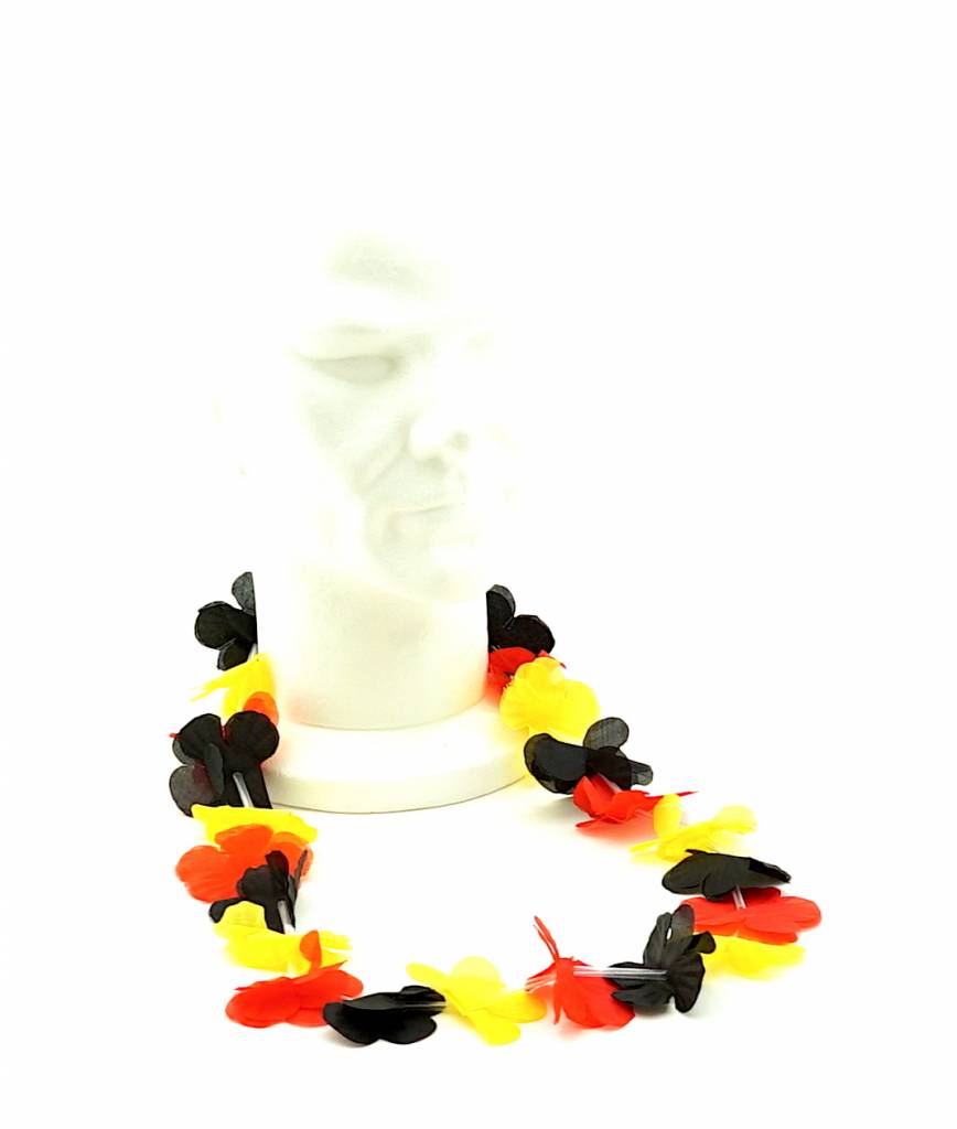 HAWAIIAN LEI HULA Flower Garland Necklace Hen Aloha Hawaii Fancy Dress  Party LOT | eBay