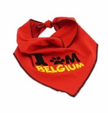 Hondensjaal rood Belgium