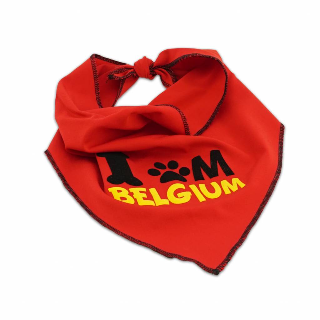 Hondensjaal rood Belgium