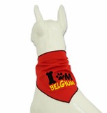 Hondensjaal rood Belgium