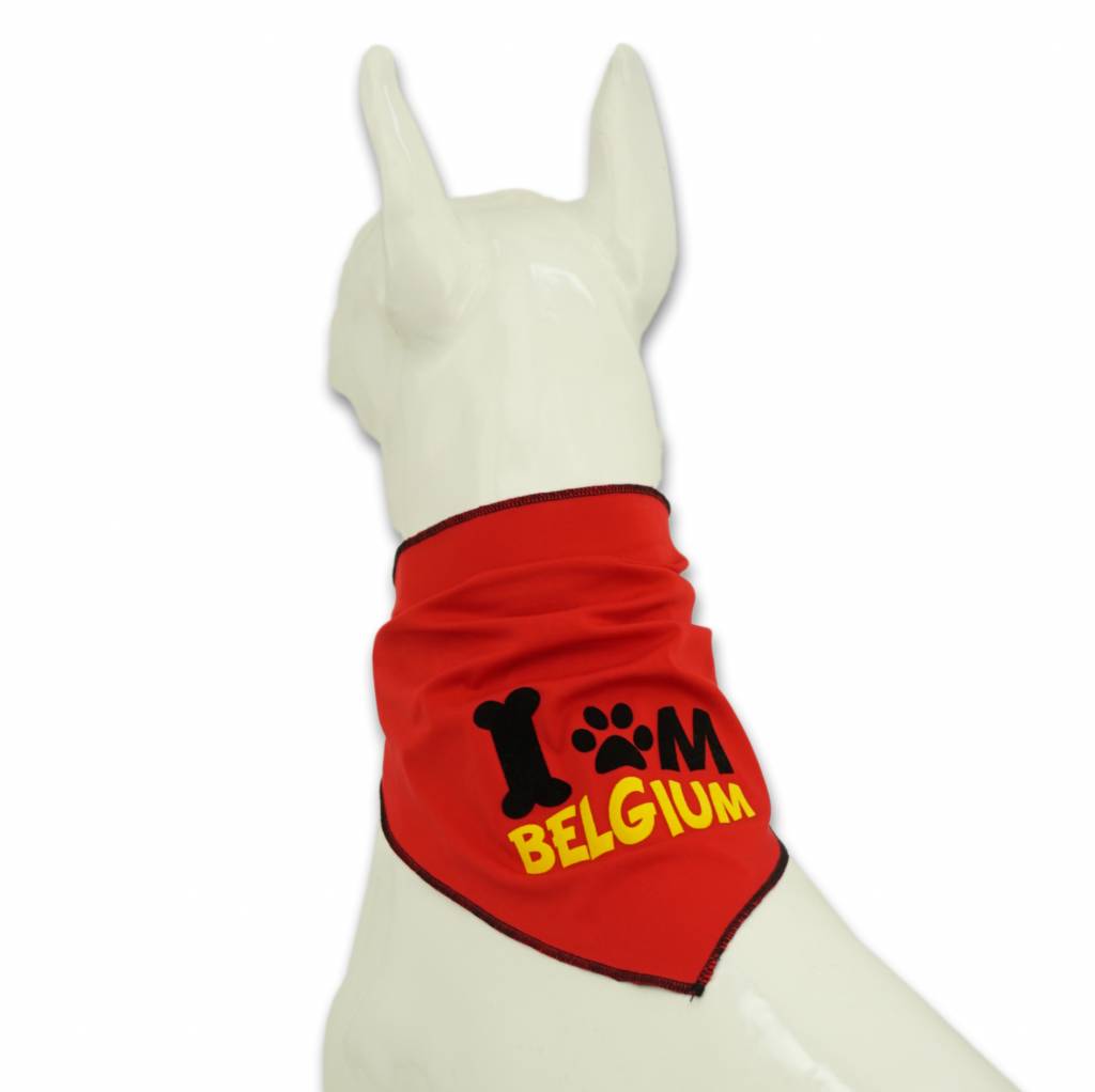 Hondensjaal rood Belgium