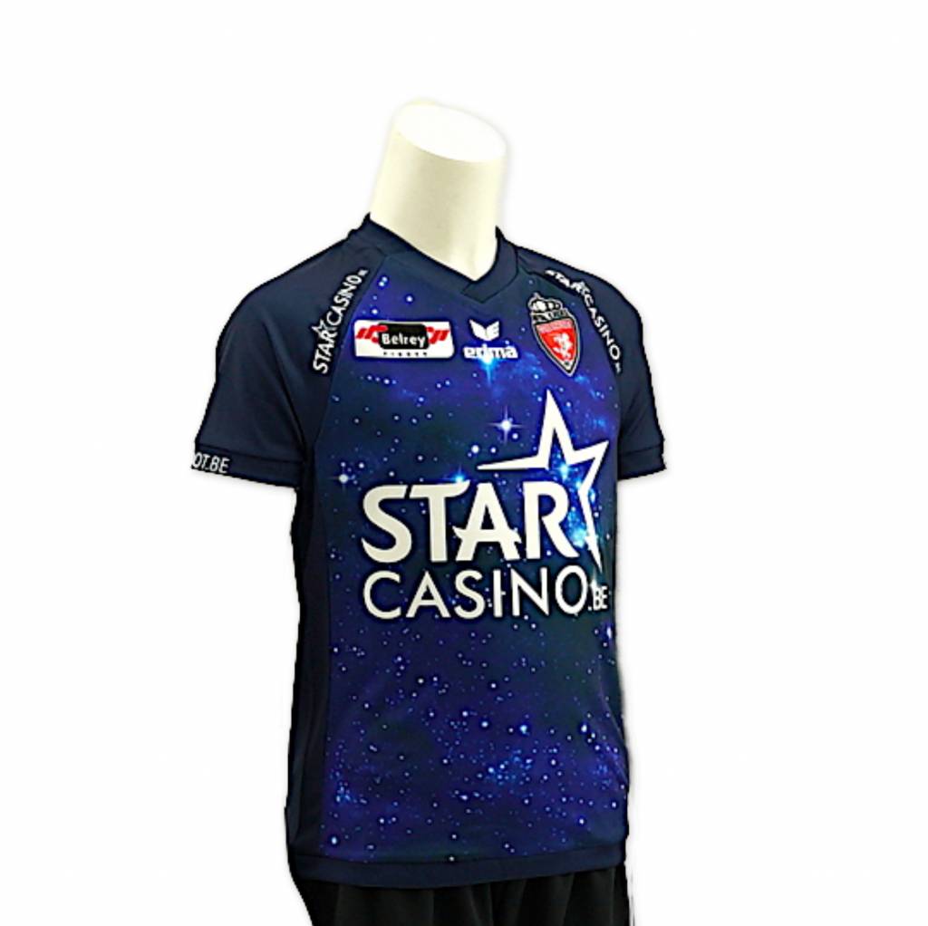 Away shirt Royal Excel Mouscron for kids 2018-2019