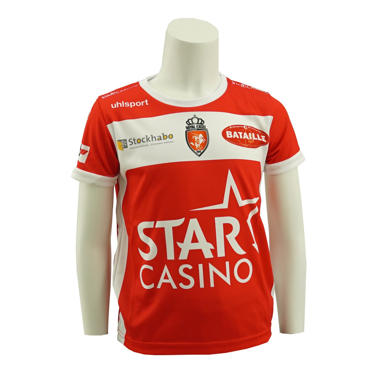 Home shirt Royal Excel Mouscron for kids  2019-2020