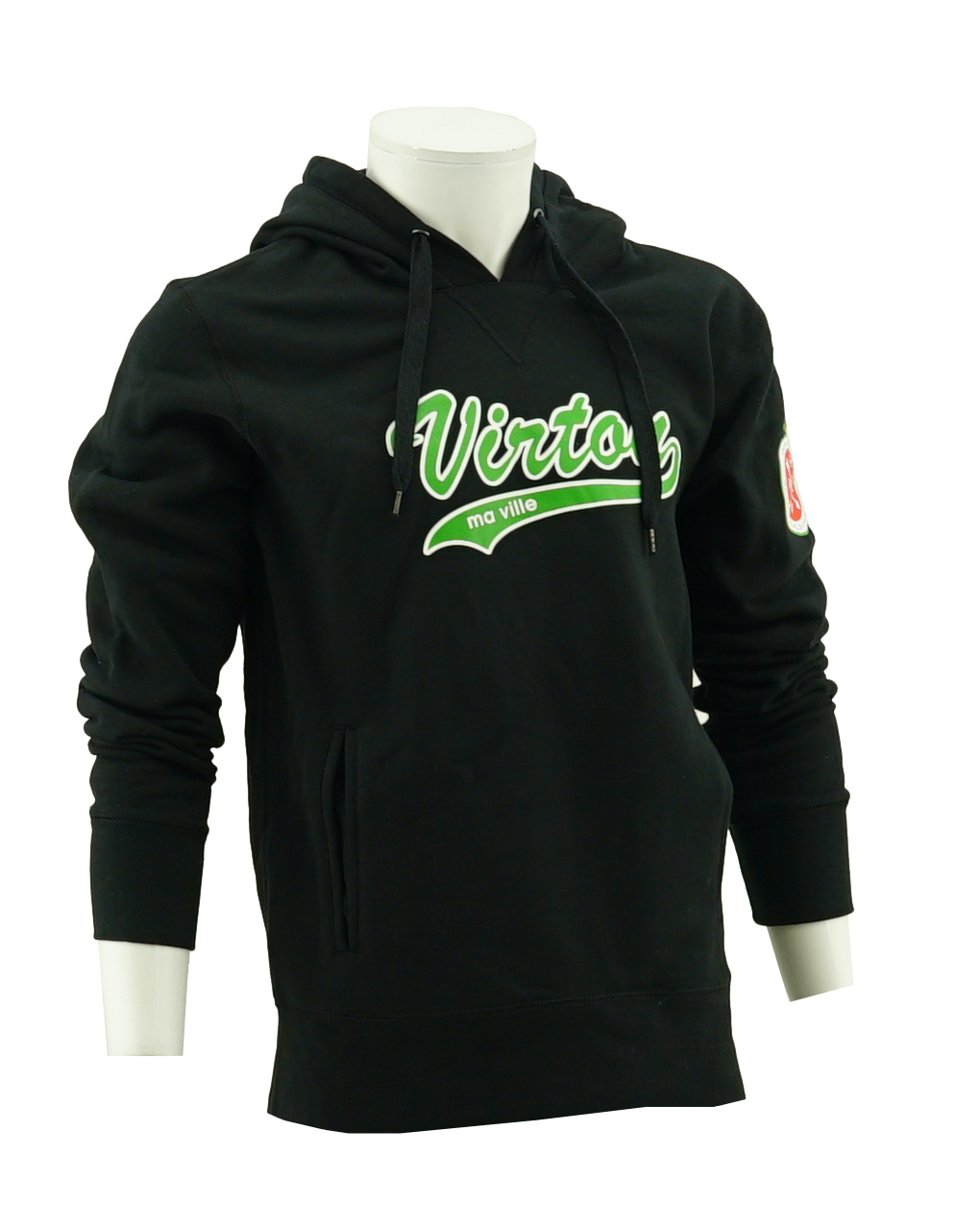 Hoodie zwart Ma ville