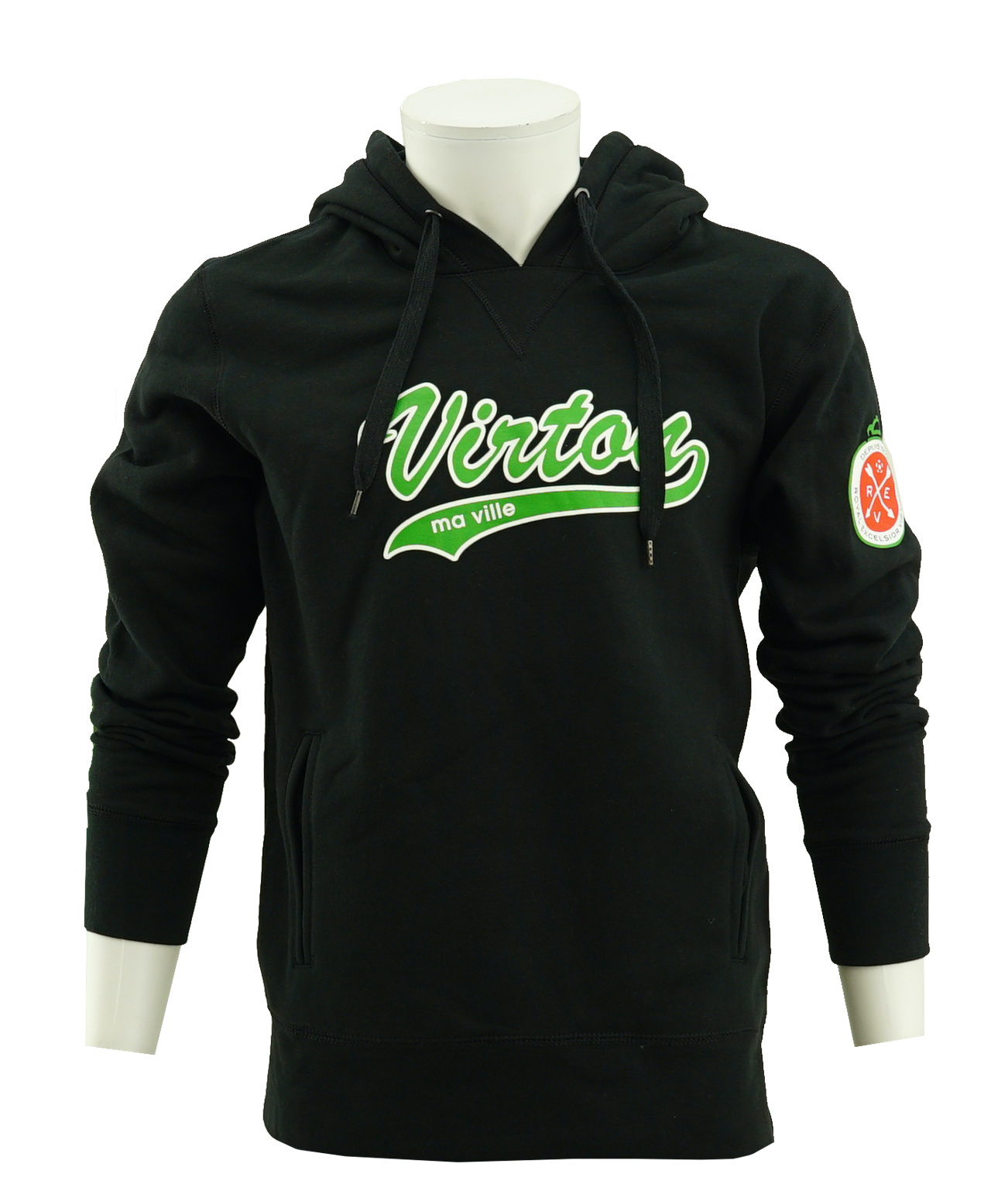 Hoodie zwart Ma ville