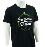 T-shirt noir logo Virton