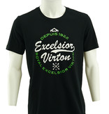 T-shirt noir logo Virton