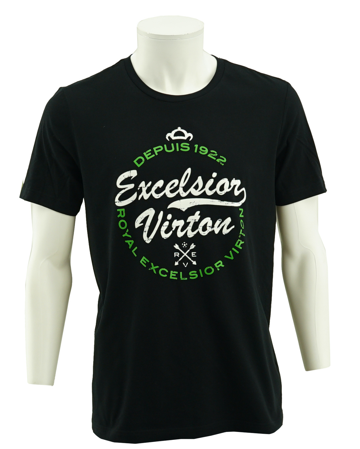 T-shirt black logo Virton