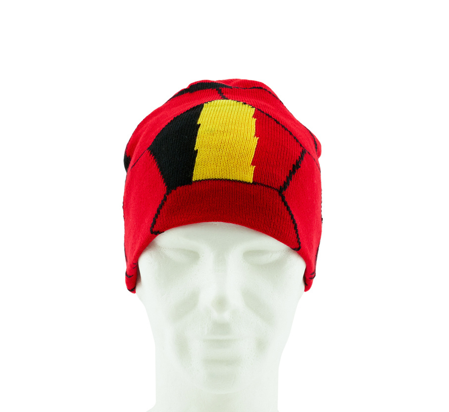 Topfanz Red beanie Belgium football