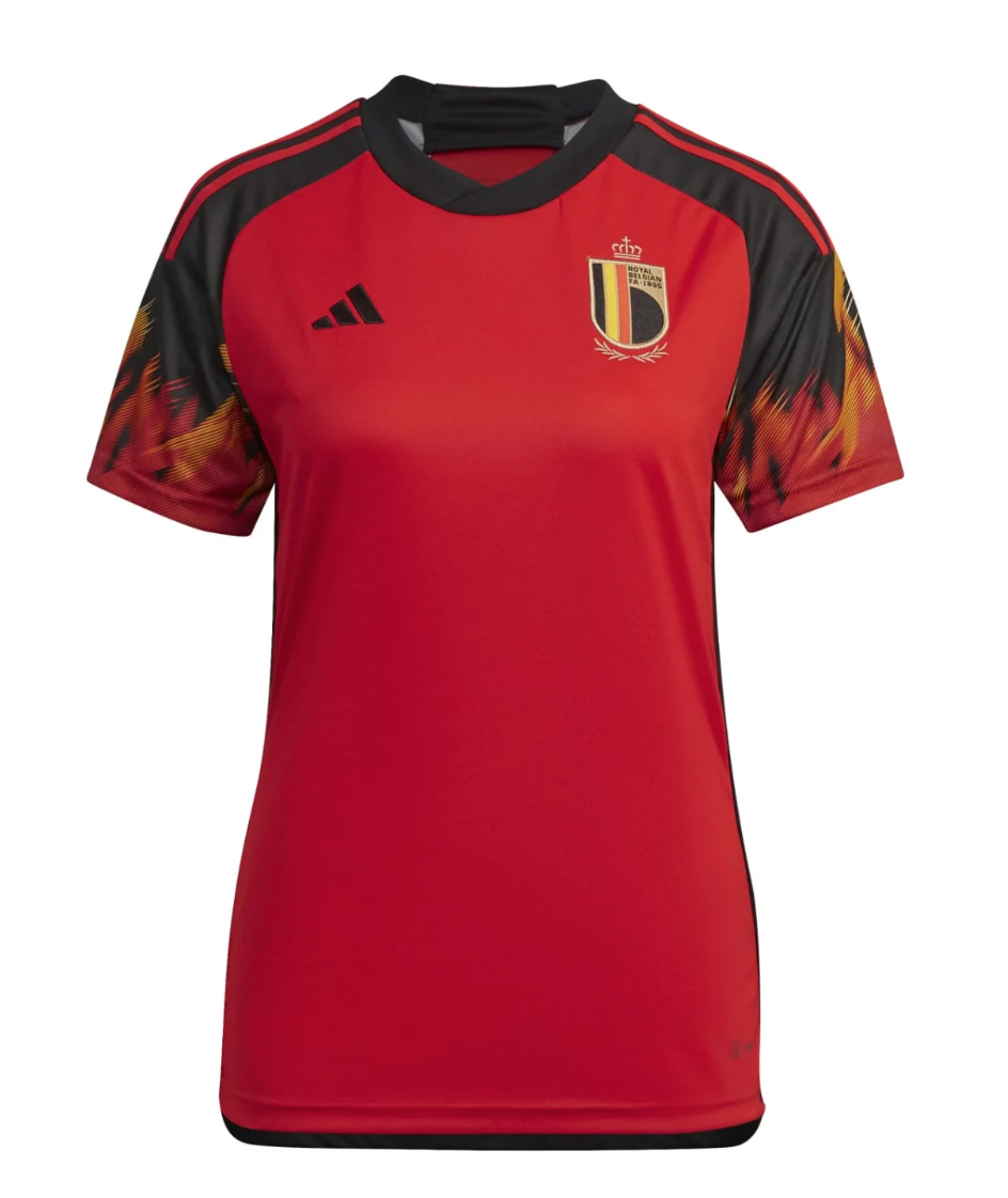 Shirt Belgian Red Flames 2022-2024 Home