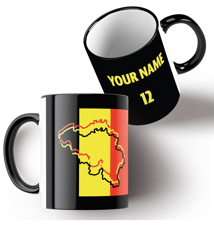 Mug Belgium flag