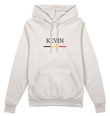 Topfanz Hoodie naturel wit KEVIN - BELGIUM