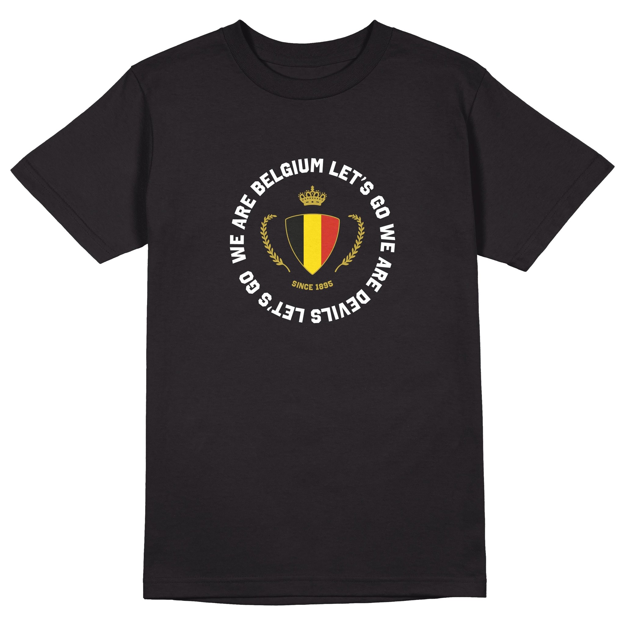 Topfanz T-shirt black Belgian circle