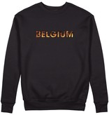 Topfanz Sweater zwart vurig BELGIUM